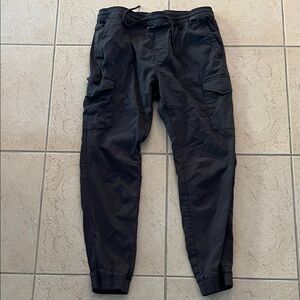 Men's gray Cargo jogger Pants
